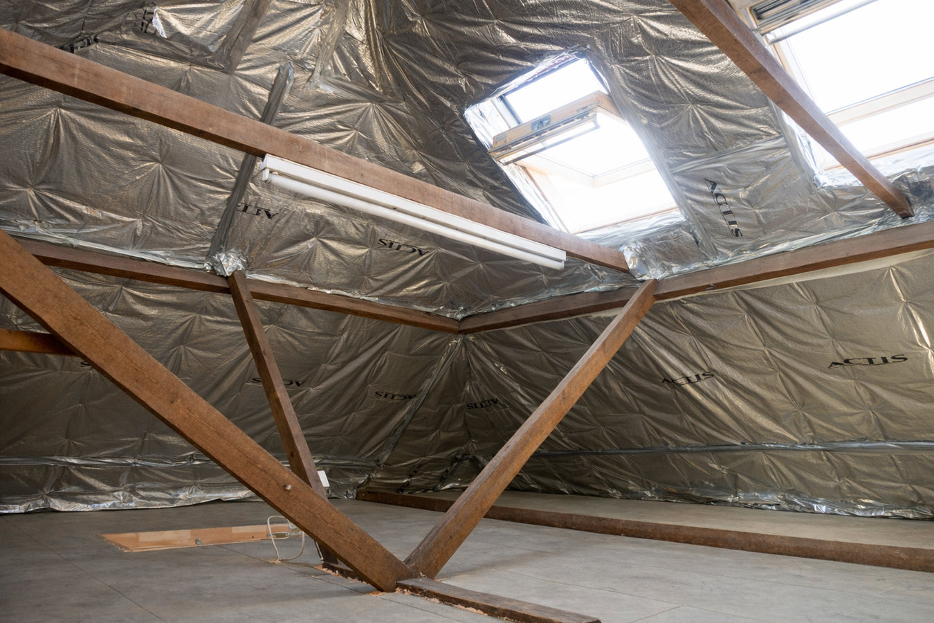 Attic insulation