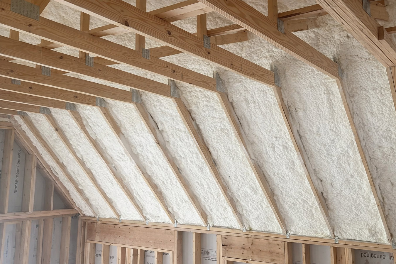 Closed-cell foam insulation